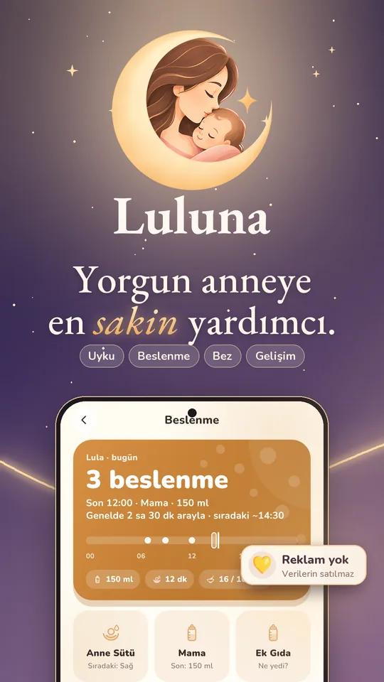 Luluna uygulamasının ekran önizlemesi