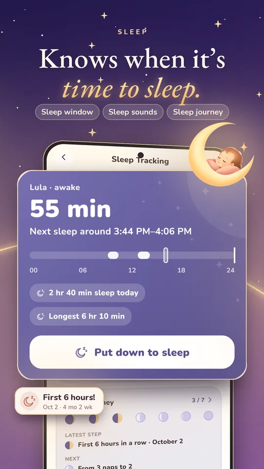 Preview of the Luluna app