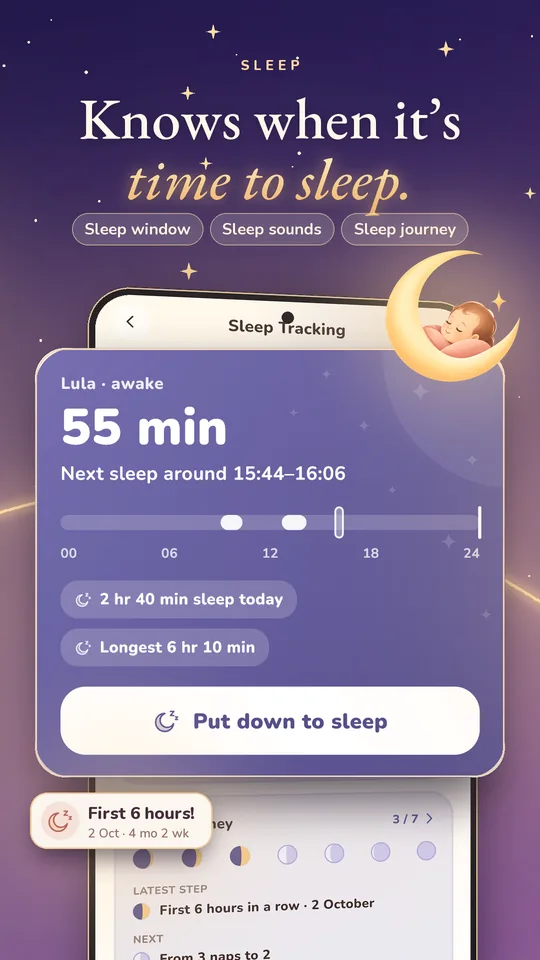 Preview of the Luluna app